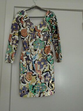 BEATIFUL SEQUIN BODYCON DRESS